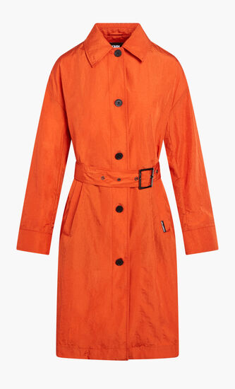 Technical Coat With Belt