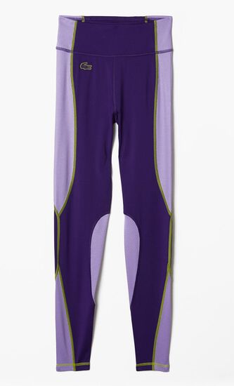 Colour-block Knit Effect Leggings