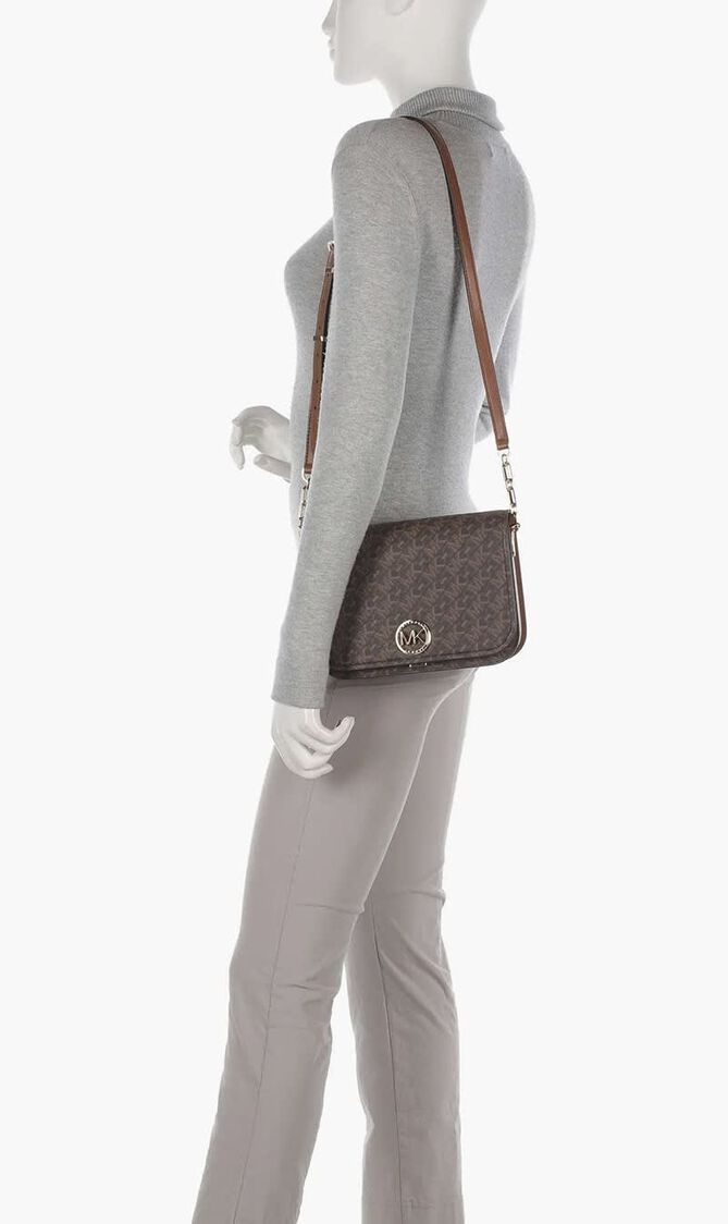 Delancey Medium Leather Messenger Bag