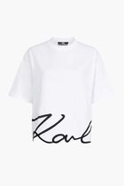 KARL SIGNATURE HEM T SHIRT