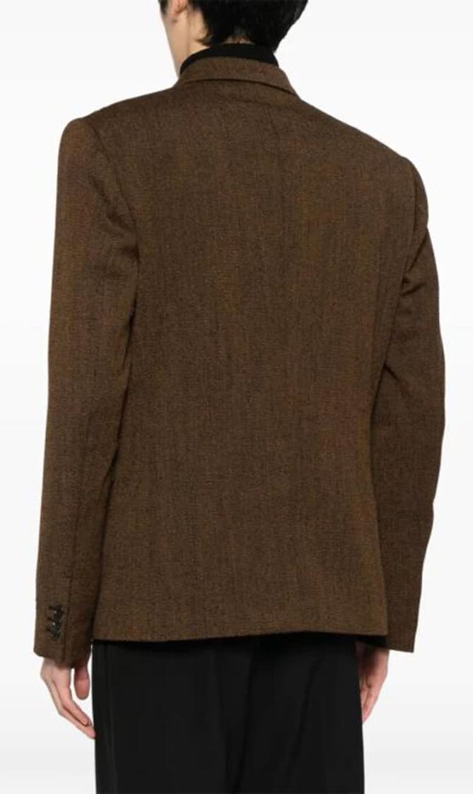 Double Breasted Wool Blazer