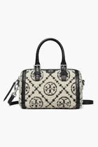 T Monogram Boucle Mini Barrel Bag