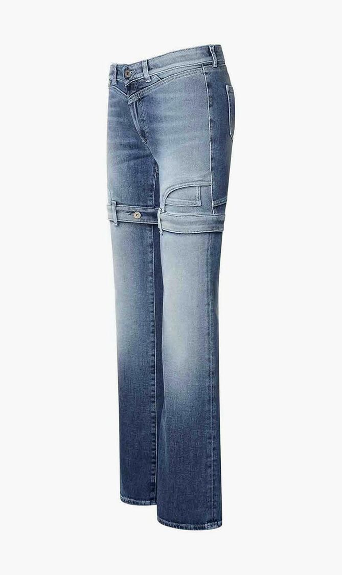 UPSIDE DOWN PANTS EXTREME WASH BLUE NO C UPSIDE DOWN PANTS EXTREME WASH BLUE NO C