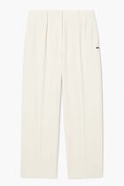Oversized Pleated Flannel Pants