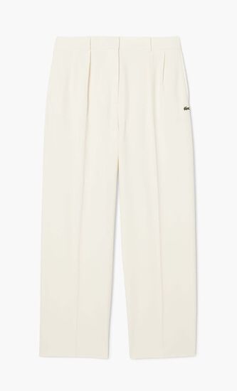Oversized Pleated Flannel Pants