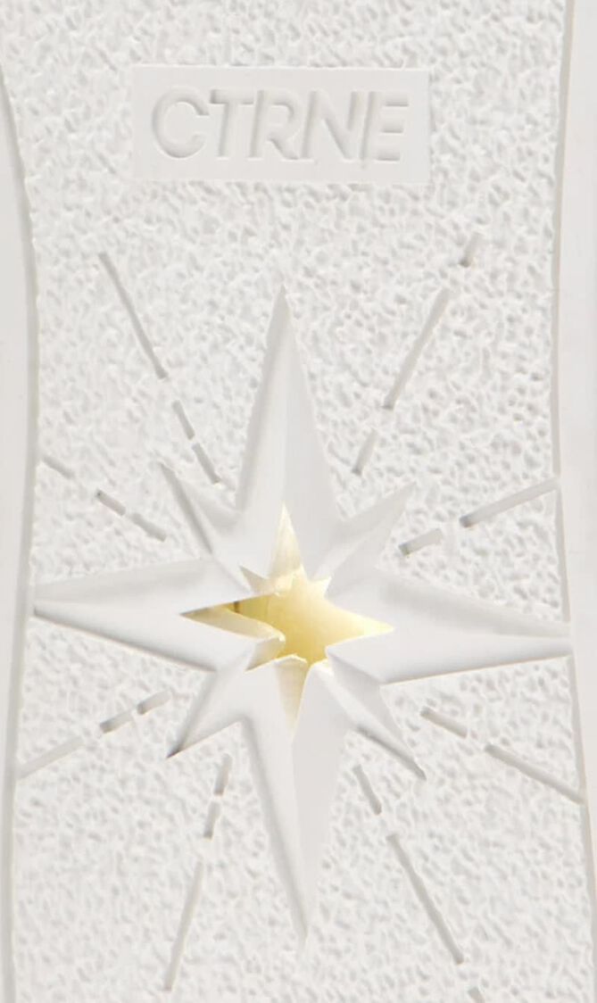 GEODE MANIFEST SNEAKER BLACK WHITE LEATHER