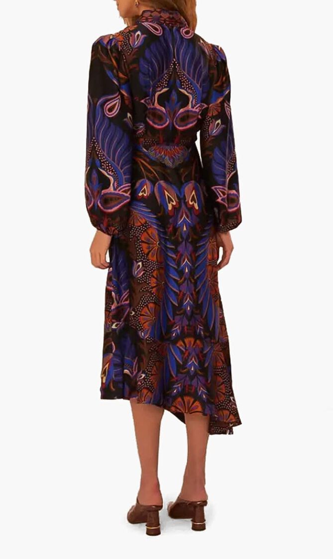 Heart Forest Midi Dress