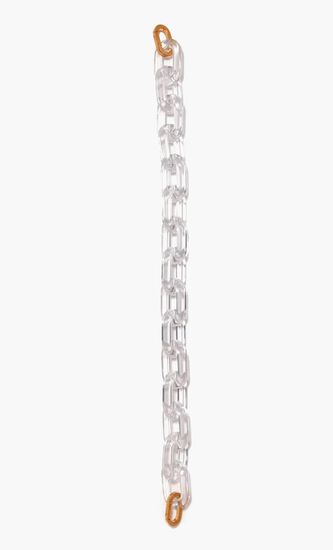 Shoulder Strap in Transparent Acetate