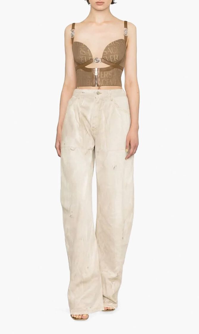 Allover Bustier Top