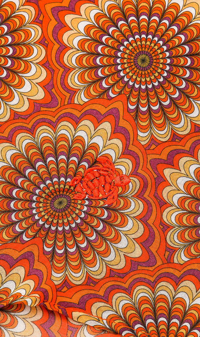 1975 Rosaces Cotton Voile Unisex Shirt