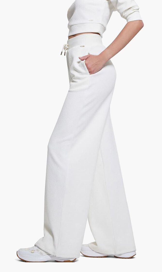 Peony Logo Straight Pants