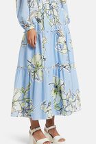 ROMANTICA VOILE MIDI SKIRT