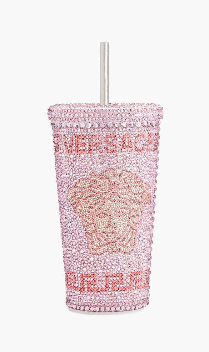 Medusa Crystal Travel Cup Pink