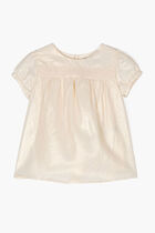 Metallic Greca Dress