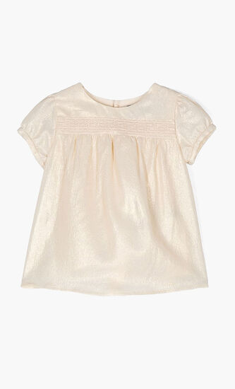 Metallic Greca Dress
