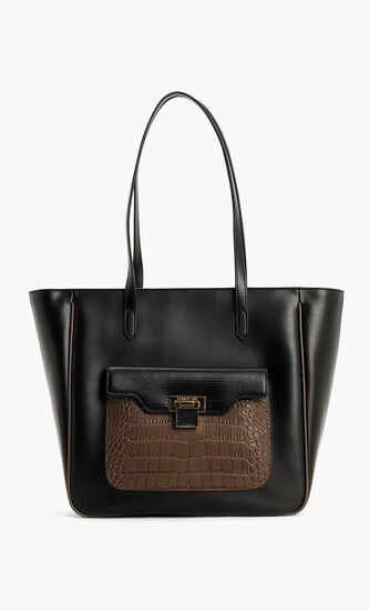 Magnolia Leather Tote Bag