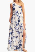 Willa Asymmetrical Gathered Maxi Dress