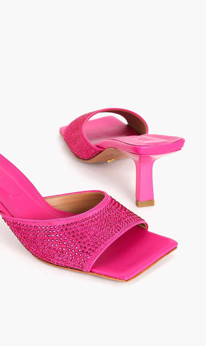 Crystal Embellished Sandals