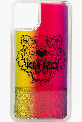 Tiger Head Liquid Glitter iPhone 11 Pro Max Case