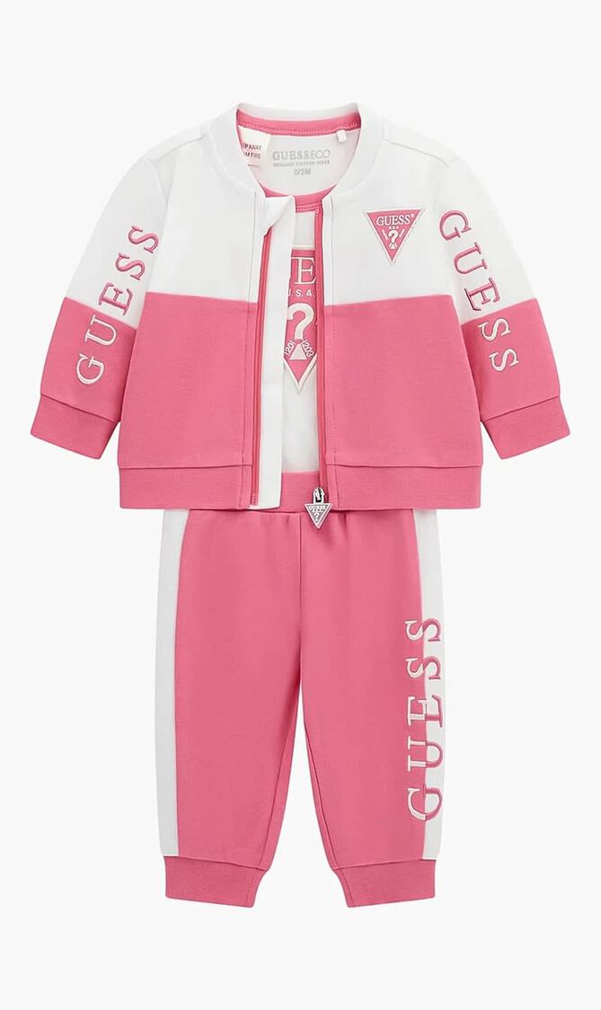 Set Ls Top Wzip+Ls Body+Pants