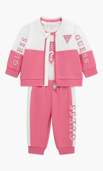 Set Ls Top Wzip+Ls Body+Pants