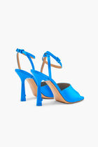 Pop Pearl Satin High Sandal