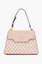 G Wave Top Handle Flap Handbag