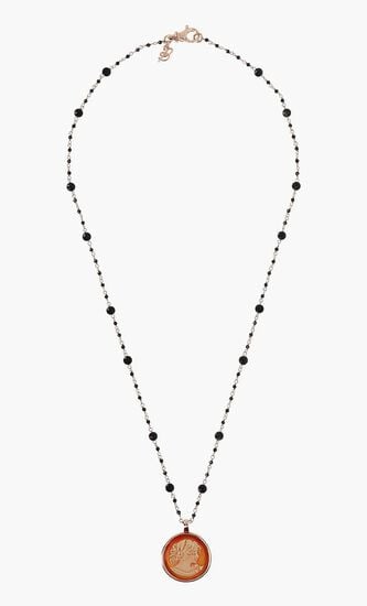 Carnelian Rosary Necklace