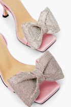 NICOLE PUFFED BOW SANDALS