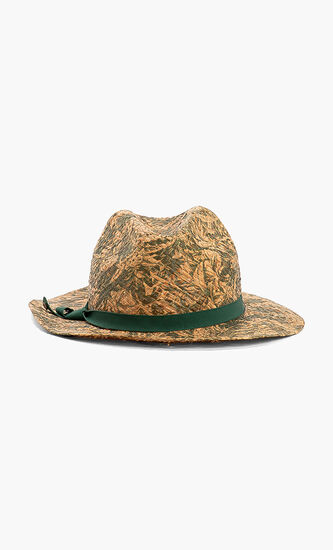 Printed Panama Hat