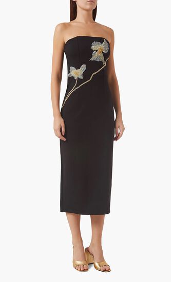 Brooke Embellished Midi Dress