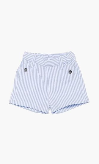Stripee Cotton Shorts
