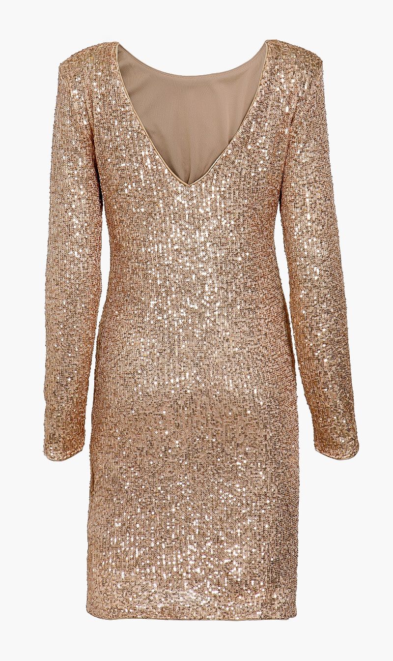 Guess gold dress discount