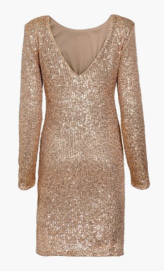 Marigold Sequin Dress