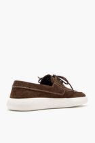 Suede Boat Derby Shoes