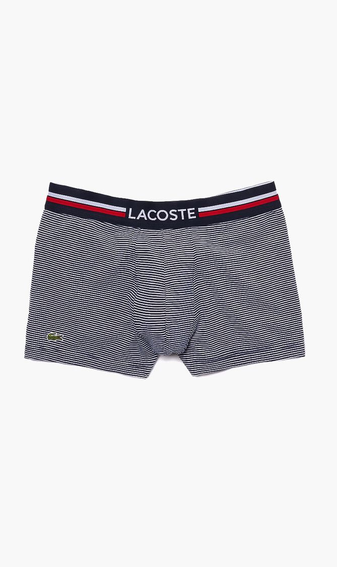 Casual Cotton Stretch Stripes Trunks
