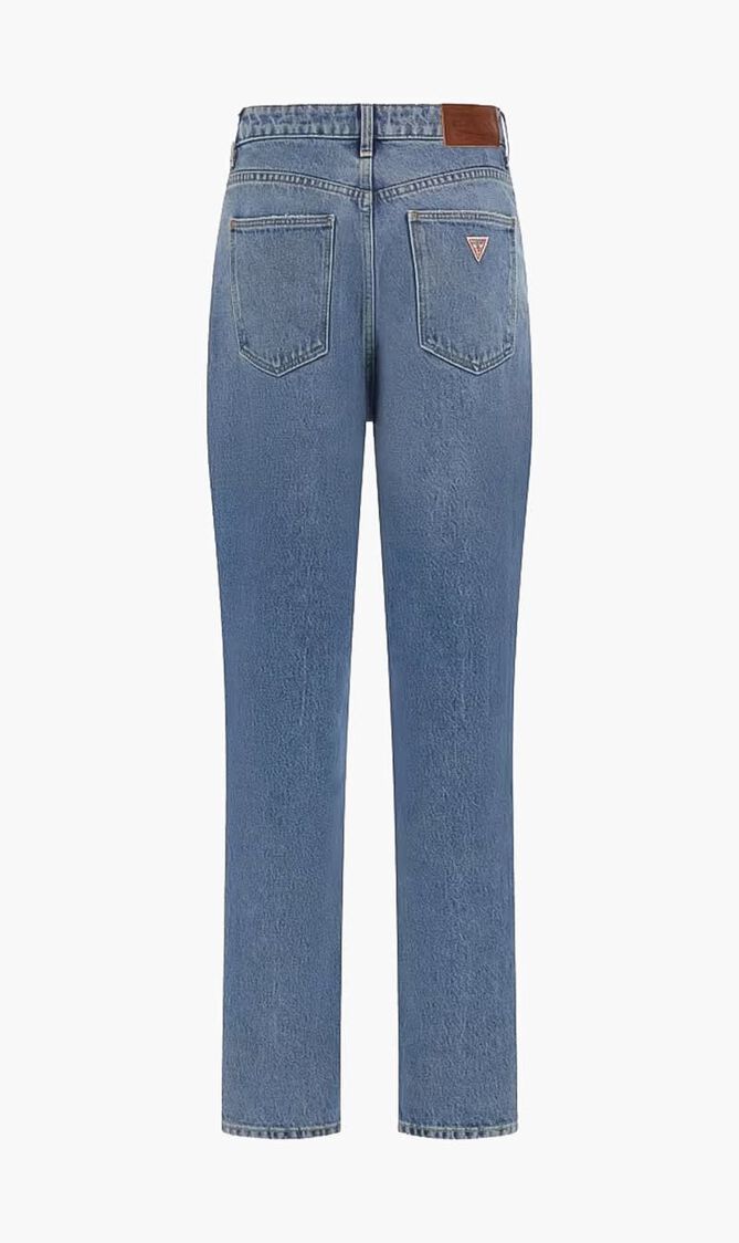 Eco Destroyed Mom Jeans