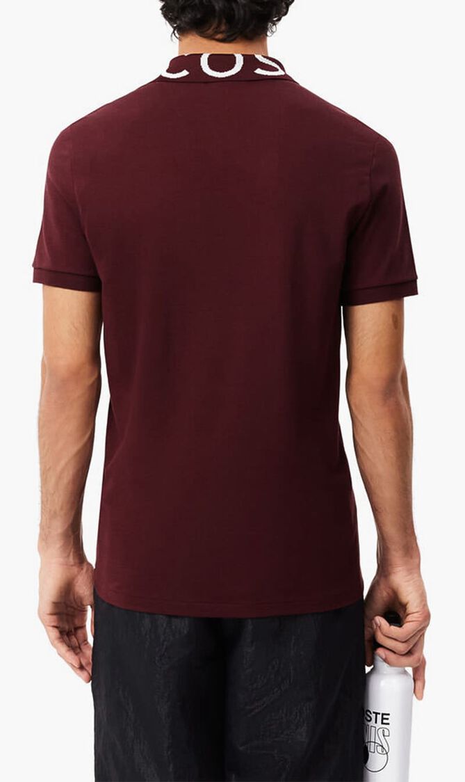 Movement Jacquard Collar Polo