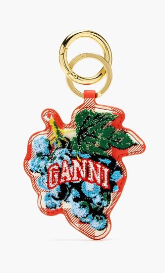 GRAPE KEYRING VELVET