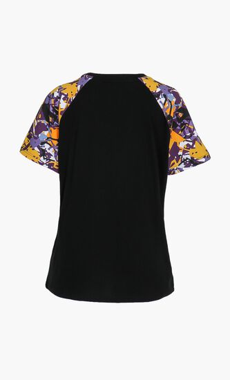 Megan Printed Sleeves T-Shirt