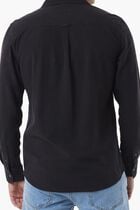 Washed Long Sleeve Shrt Button Shirt