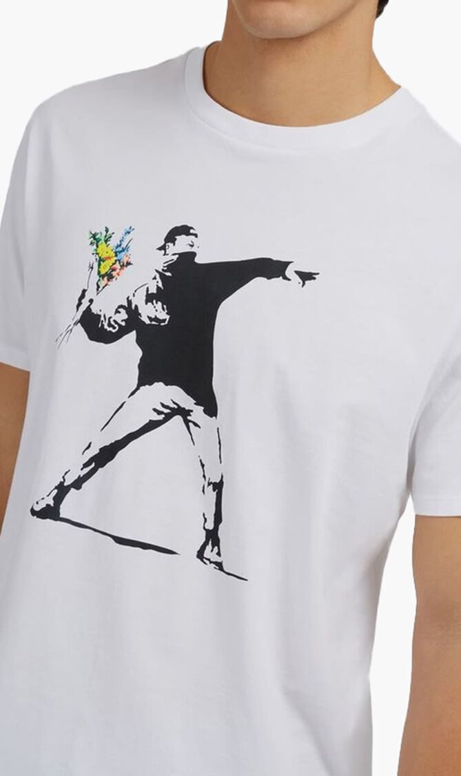 SS BSC FLOWER STENCIL TEE
