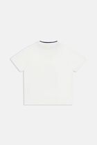 OFF STAMP CLEAR TEE S S WHITE NAVY BLU