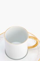 Neptune Espresso Cup and Saucer, Set of 2