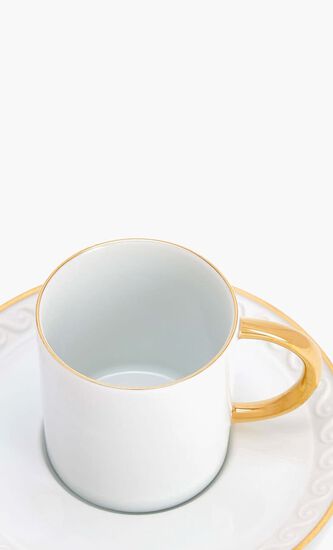 Neptune Espresso Cup and Saucer, Set of 2