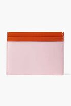 T Card Case in Polished Leather