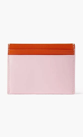 POLISHED LEATHER T CARD CASE