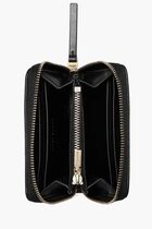 Kira Diamond Quilt Zip Card Case