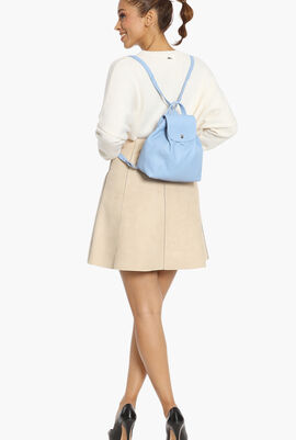 Le Pliage Cuir Small Backpack