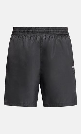 ARR SURFER SWIMSHORTS BLACK WHITE
